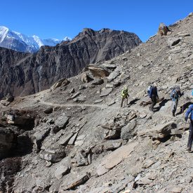 Expeditie Beklimming Chulu Far East top Annapurna Manang Nepal | NKBV mini expeditie | Snow Leopard (17)