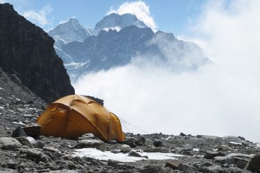 Mera Peak base camp (Mera La) 5350m Expeditie trektocht Mera Peak 6461m Island Peak Nepal | Snow Leopard