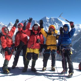 Mera Peak top , summit 6461m Expeditie trektocht Nepal | Snow Leopard